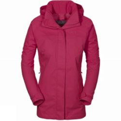 Jack Wolfskin Womens Shelter Jacket Azalea Red